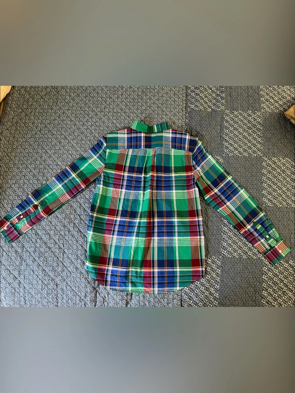 Polo Ralph Lauren Plaid Button-Down Shirt Youth Large(14-16) NWT
